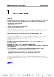 KS88C01004 datasheet pdf Samsung Electronic