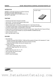 KS0066U datasheet pdf Samsung Electronic