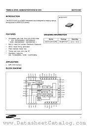 S5C7212X01 datasheet pdf Samsung Electronic