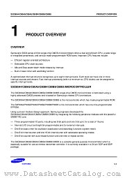 S3C80B5 datasheet pdf Samsung Electronic