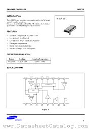 KA2272D datasheet pdf Samsung Electronic