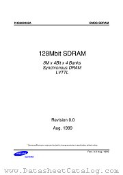 K4S280432A datasheet pdf Samsung Electronic