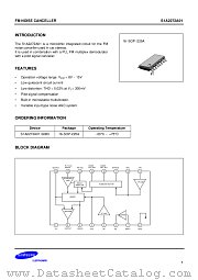 S1A2272A01 datasheet pdf Samsung Electronic