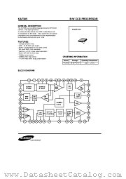 KA7305 datasheet pdf Samsung Electronic