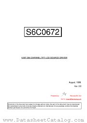 S6C0672 datasheet pdf Samsung Electronic