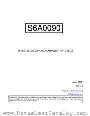 S6A0090 datasheet pdf Samsung Electronic