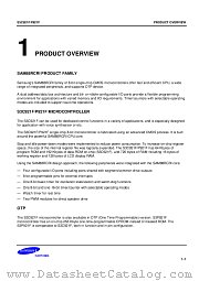 S3P921F datasheet pdf Samsung Electronic