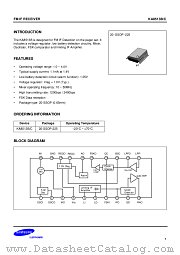 KA8513C datasheet pdf Samsung Electronic