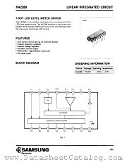 KA2288 datasheet pdf Samsung Electronic