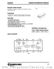 KA22471 datasheet pdf Samsung Electronic