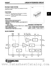 KA2247 datasheet pdf Samsung Electronic