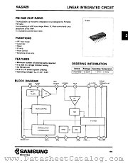 KA22429 datasheet pdf Samsung Electronic
