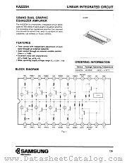 KA22234 datasheet pdf Samsung Electronic