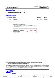 K9S2808V0B datasheet pdf Samsung Electronic