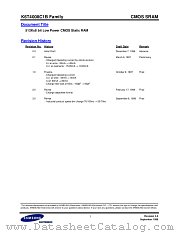 K6T4008C1B FAMILY datasheet pdf Samsung Electronic
