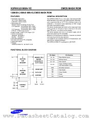 K3P9V(U)1000A-YC datasheet pdf Samsung Electronic