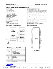 K3P5C1000D-D(G)C, K3P5C1000D-TC datasheet pdf Samsung Electronic