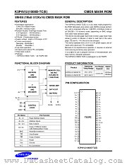 K3P4V(U)1000D-D(G)C, K3P4V(U)1000D-D(G)C datasheet pdf Samsung Electronic