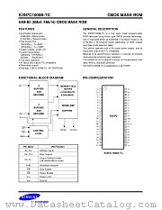 K3N7C1000B-GC, K3N7C1000B-TC, K3N7C1000B datasheet pdf Samsung Electronic