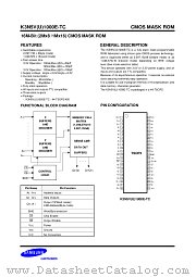 K3N5V(U)1000E-D(G)C,TC datasheet pdf Samsung Electronic