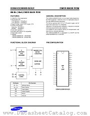 K3N4V(U)3000D-D(G)C datasheet pdf Samsung Electronic