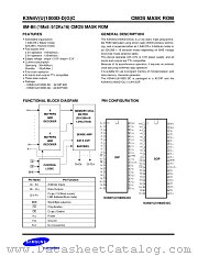 K3N4V(U)1000D-D(G)C, K3N4V(U)1000D-TC(E) datasheet pdf Samsung Electronic
