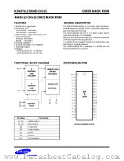 K3N3V(U)3000D-D(G)C, K3N3V(U)3000D-YC(E) datasheet pdf Samsung Electronic