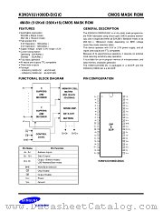 K3N3V(U)1000D-D(G)C, K3N3V(U)1000D-TC(E) datasheet pdf Samsung Electronic
