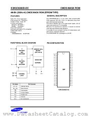 K3N3C6000D-DC datasheet pdf Samsung Electronic