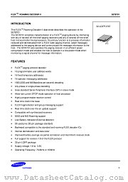 S5T8701 datasheet pdf Samsung Electronic