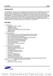 S5L9250B datasheet pdf Samsung Electronic