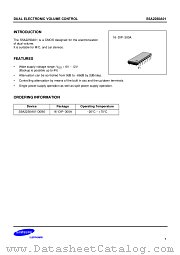 S5A2250A01 datasheet pdf Samsung Electronic