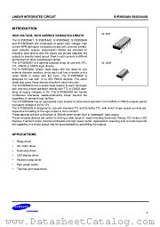 S1P2655A01(2,3,4,5) datasheet pdf Samsung Electronic