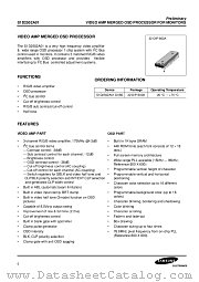 S1D2502A01 datasheet pdf Samsung Electronic