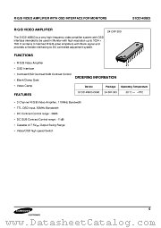 S1D2140B03 datasheet pdf Samsung Electronic