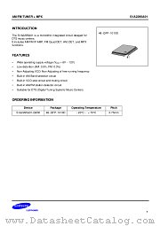 S1A2295A01 datasheet pdf Samsung Electronic