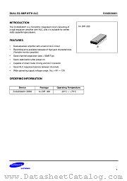 S1A2224A01 datasheet pdf Samsung Electronic