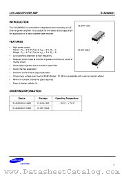 S1A2206D01 datasheet pdf Samsung Electronic