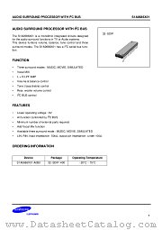 S1A0686X01 datasheet pdf Samsung Electronic