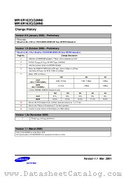 MR18R162C(G)MN0 datasheet pdf Samsung Electronic