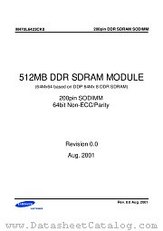 M470L6423CK0 datasheet pdf Samsung Electronic