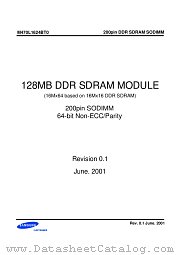 M470L1624BT0 datasheet pdf Samsung Electronic