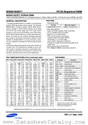 M390S1620ET1 datasheet pdf Samsung Electronic
