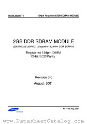 M383L5628MT1 datasheet pdf Samsung Electronic