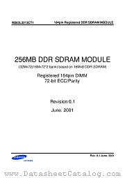 M383L3313CT1 datasheet pdf Samsung Electronic