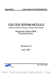 M383L2828BT1 datasheet pdf Samsung Electronic