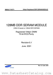 M383L1713CT1 datasheet pdf Samsung Electronic