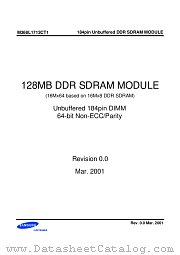 M368L1713CT1 datasheet pdf Samsung Electronic