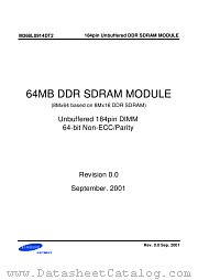 M368L0914DT2 datasheet pdf Samsung Electronic