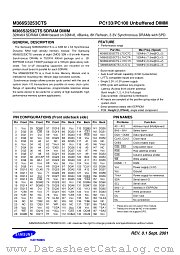 M366S3253CTS datasheet pdf Samsung Electronic